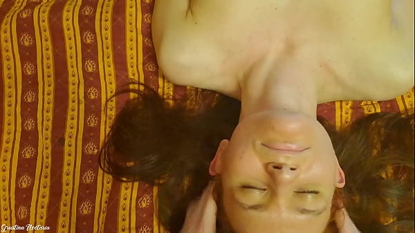 Tits massage with an olive oil squeezing them bouncy and wet 