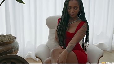 Ebony Cumslut Cali Sweets Creampied thumbnail