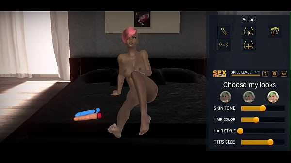 Hot ebony big boobs babe customize 