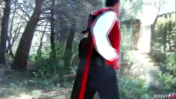 Huge Boobs Milf Get Hard Fucked Outside thumbnail