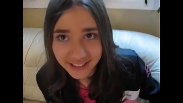 Brunette girl sucking cock