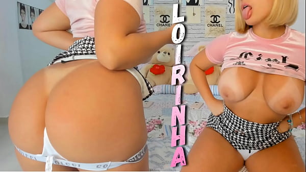 Hot blonde girl sucking a lollipop and giving the sexiest joi