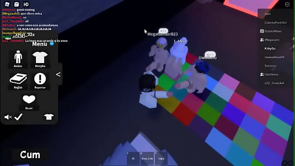 Roblox Comenzó con una discusión enel futbol y termino en_orgia cachonda