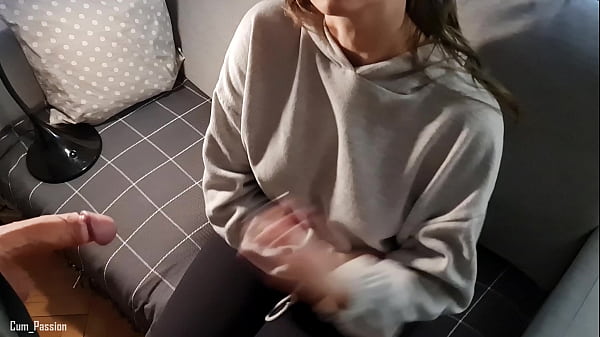 Play MP4 - He Covers My Hot Tits With His Cum While I Give Him A Handjob&excl;