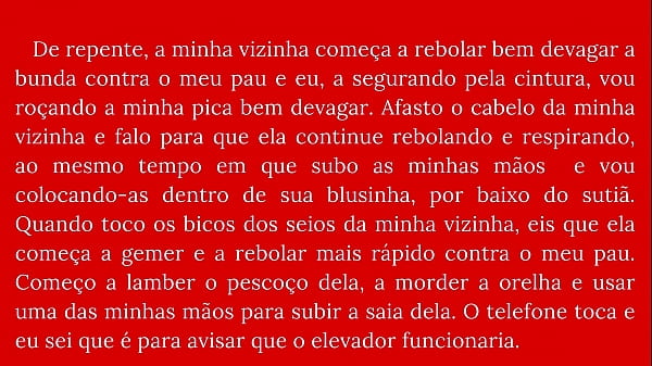 No elevador com a minha vizinha