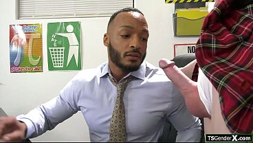 Tranny Shiri Allwood Knows Her Teacher Has Been Eyeing Her And Pulls Up Her Skirt So He Can Deepthroat Her Shemale Cock.the Tgirl Gets Barebacked thumbnail
