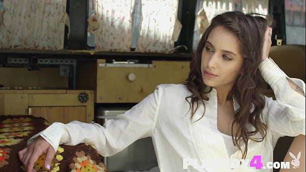 Beautiful MILF with_perfect_ass Uma_Jolie passion posing in_the camper