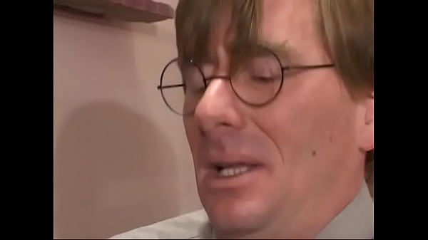 Play MP4 - Suxual blonde with cool tattoos gives a blowjob to the old professor in the geography office