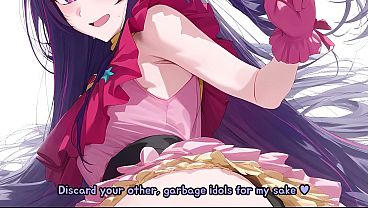 Simp for your idol ai hoshino oshi no ko worshipping goddess femdom 