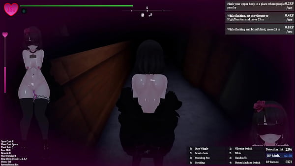 Secret flasher manaka apartment hardmode caught in the elevator modded 