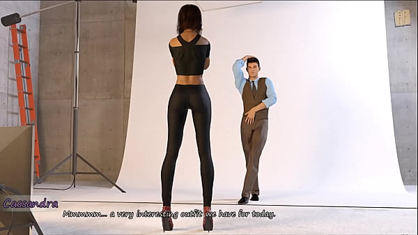 Big City Pleasures 62_Cassie Wearing ASeethrough Top_Makes Photo Shoots Alot_More Fun