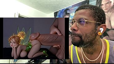 Thicc Fat Ass Tinkerbell Uses Her Booty To Rub A Huge Cock, Ai Generated thumbnail