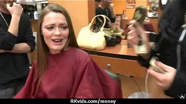 Amateur girl accepts cash for sex from stranger 14 