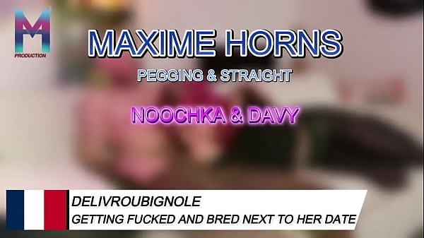 While he was cooking, we were fucking Noochka2 pegged me hard and deep, I moaned like a slutThen I made her squirt ... 