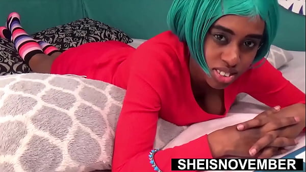 Play MP4 - Skinny Nerdy Gothic Freak Sheisnovember Gave Step Father Point Of View Oral Sex After Class&comma; Getting Explosive Orgasm With Crimson Thong Pushed Inside Her Shaved Pink Pussy&comma; Tiny Clit Rubbed Until She Climax By Msnovember