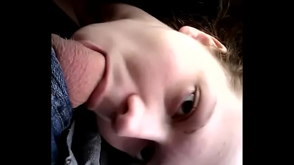 Sexy Brunette Girlfriend Deepthroating Dick In My Car thumbnail