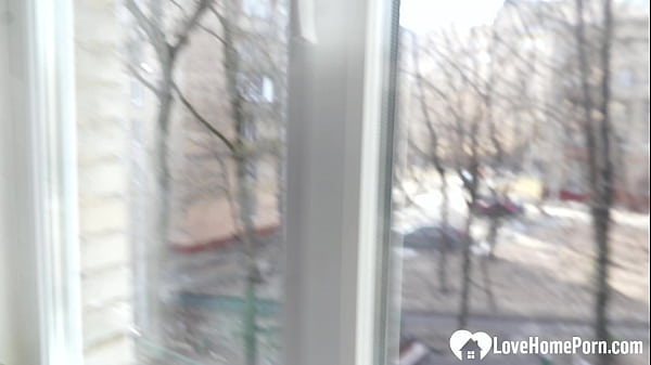 Play MP4 - Sensual bathroom fucking quickly gets very intense