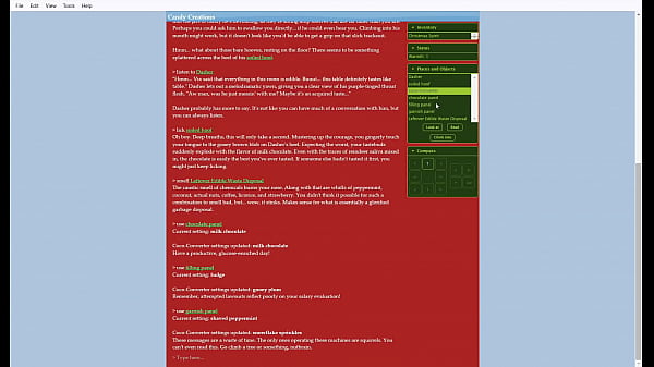 Reindeer Games Vore Text Game - First Reindeer Scene 