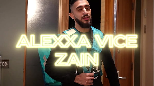 The Dirty Delivery Driver with ZainXX Interracial Hard fucking, Drool, Anal, Deep throating and Facial/Cum Swallow finish. 