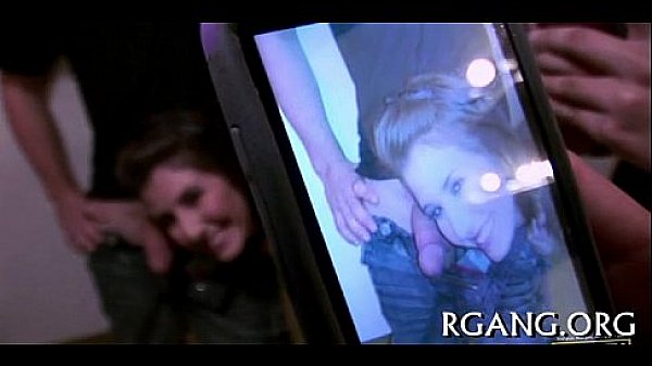 Team fuck with slutty gals 