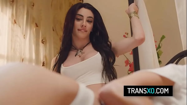 Stunning trans girl Ariel Demure in passionate morning sex with her girlfriend 