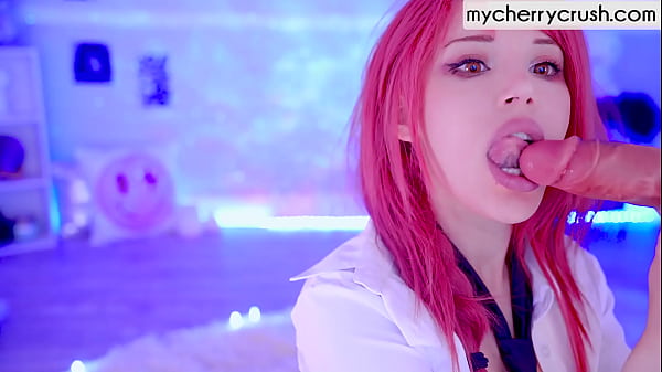 Makima chainsaw man teases her ass and cums with her vibrator