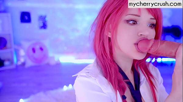 Play MP4 - Makima From Chainsaw Man Butt plug Anal Tease & Intense Orgasm