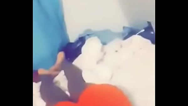 Tiny wiggling her booty from the back