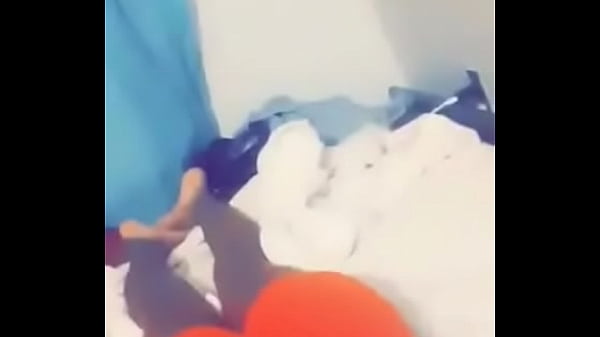 Tiny wiggling her booty from the back