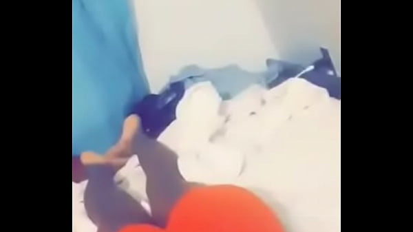 Tiny wiggling her booty from the back