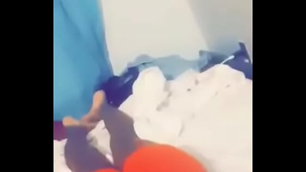 Tiny wiggling her booty from the back