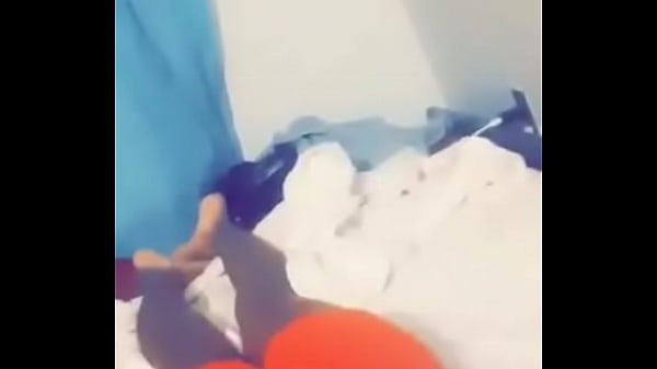 Tiny wiggling her booty from the back 