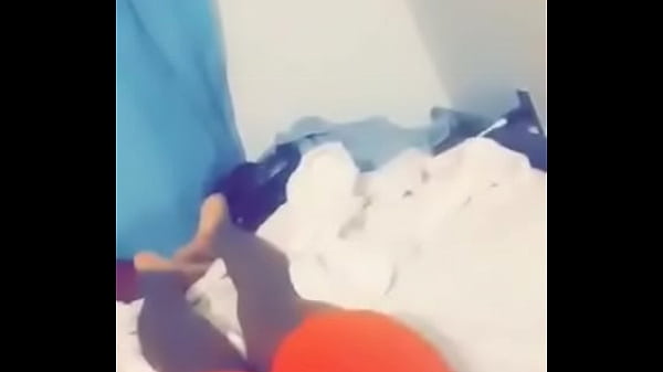 Tiny wiggling her booty from the back