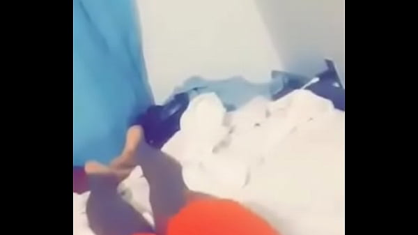 Tiny wiggling her booty from the back