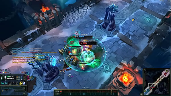 Aatrox flipa al ser cojido por un morde 