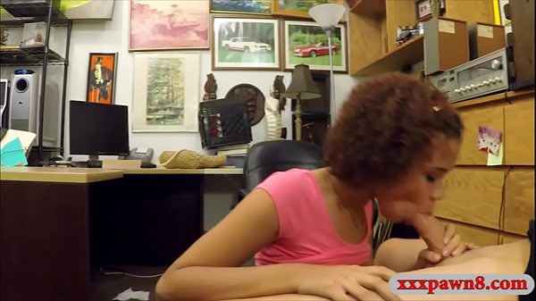 Play MP4 - Kinky ebony flashes big tits and banged at the pawnshop