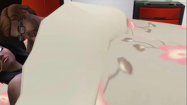 Indian step Daughter and Dad Sharethe same bed inthe Same Hotel_room on_VacationAnd theFather_could not resistthe temptation_and being very excited he began_to touchhis daughter