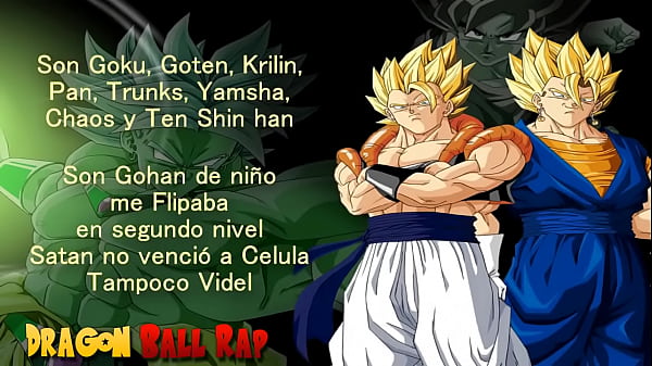 Rap de drag&oacute;n ball 
