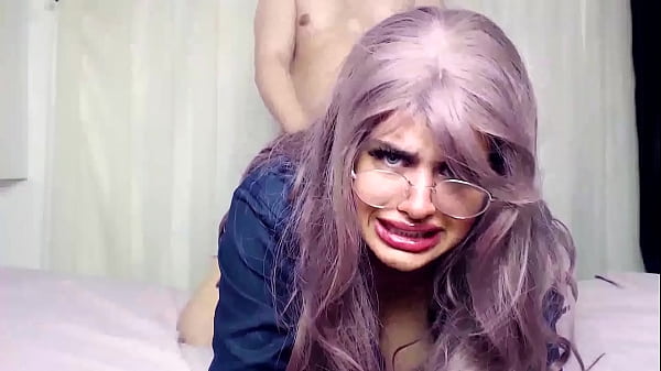 Girlfriend's virgin asshole busted open on homemade video