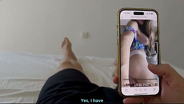 Stepbro finds stepsis' naughty secret 