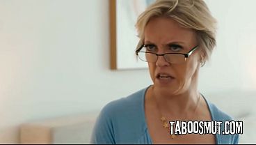 Huge Naturals MILF Rides On Stepson's Hard Cock 