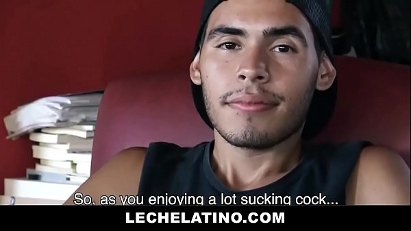 Young Latino Boy Enjoys Giving Double Blowjob 