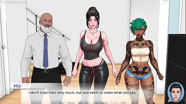 Divine heel 02 by eroniverse gigantic big tits milf seducing him with her massive big boobs 