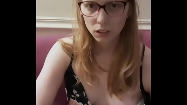 Play MP4 - Cute awkward tranny strokes her thick hard cock