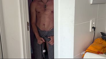 Latino Jocks Engage in a Sultry Threesome Blowjob Session