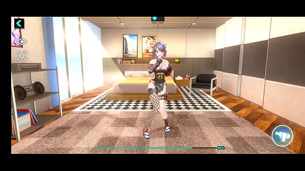 Itsuki playing  porn game 03 