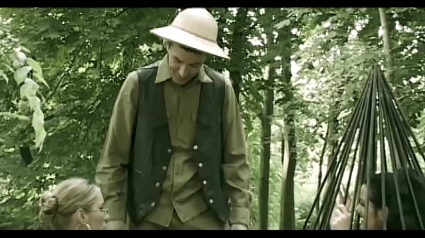 Nonton She Gets Fucked In The Ass By The Hunter While Her Friend Watches thumbnail