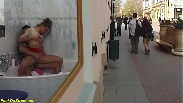 Play MP4 - extreme rough anal at public shopping street