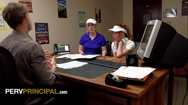 Play MP4 - Freakishly Pervy Principal Fucks Stepmother Sydney Paige And Her Shoplifter Klepto Stepdaughter