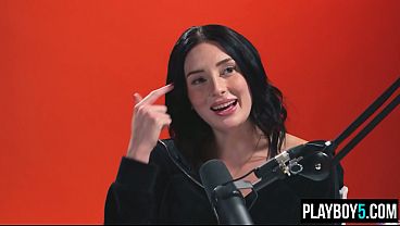 Sexy Milf Brunette Charlotte Sins Touching Herself To Cum Hard thumbnail